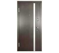 Входная дверь  Resiste AV-1 Dark Wenge/White Silk (900x2050)  K51