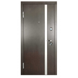 Входная дверь  Resiste AV-1 Dark Wenge/White Silk (900x2050)  K51