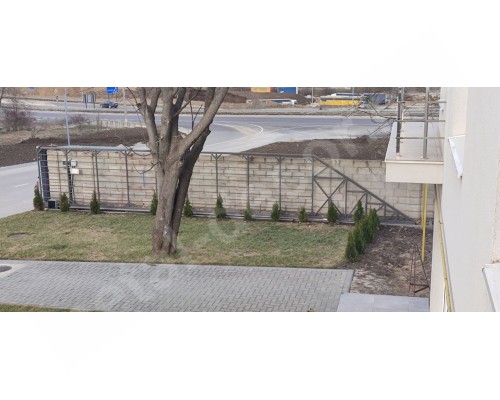 Консольные откатные ворота 