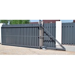 Автоматические откатные ворота 