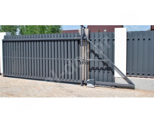 Poarta autoportanta culisanta in consola   