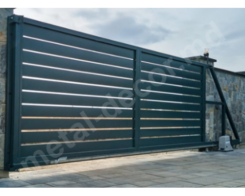 Автоматические откатные ворота 