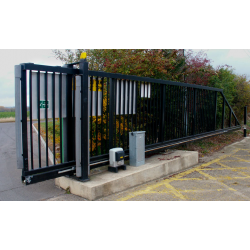Автоматические откатные ворота 