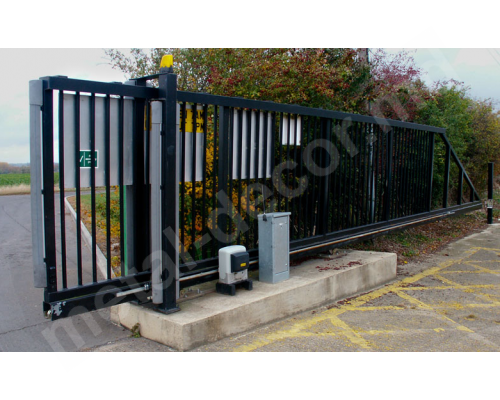 Автоматические откатные ворота 