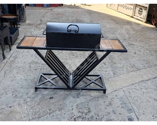 Уличный мангал из металла К20