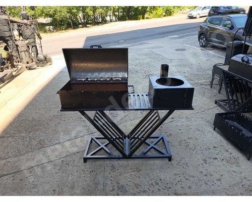 Мангал из металла 
