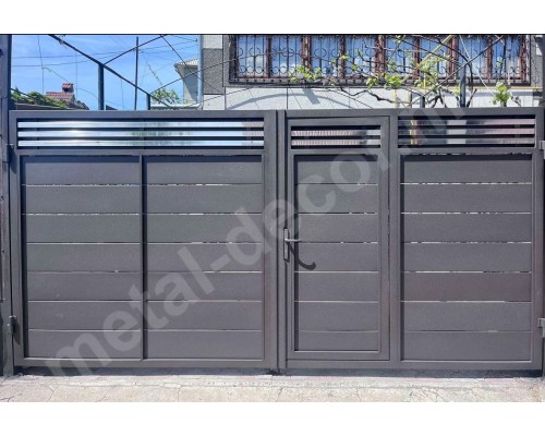 Foto Poarta cu portita integrata K118 - Chisinau, Moldova