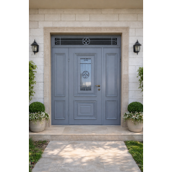 Классическая металлическая входная дверь K147