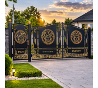 Poartă metalică premium Medusa stil grecesc K119