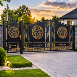 Poartă metalică premium Medusa stil grecesc K119