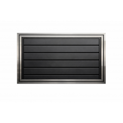 Металлическая панель для современного забора LINEA FRAME K42