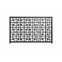 Panou decorativ metalic GRID  pentru gard K44