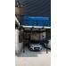 Copertină auto metalică cu panouri fotovoltaice K35 produsă de MetalDecor în Moldova