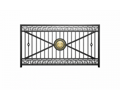 Декоративная премиальная металлическая секция забора „ATHENA” K48