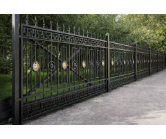 Забор кованый К12